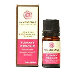 RareEssence Tummy Rescue 100% Pure 5 ml Essential Oils Aromatherapy, New in Box
